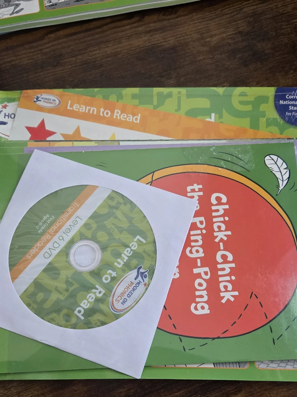 Hooked on Phonics Learn to Read Level 5, 6, 7 & 8 Lot Workbooks DVDs Storybooks